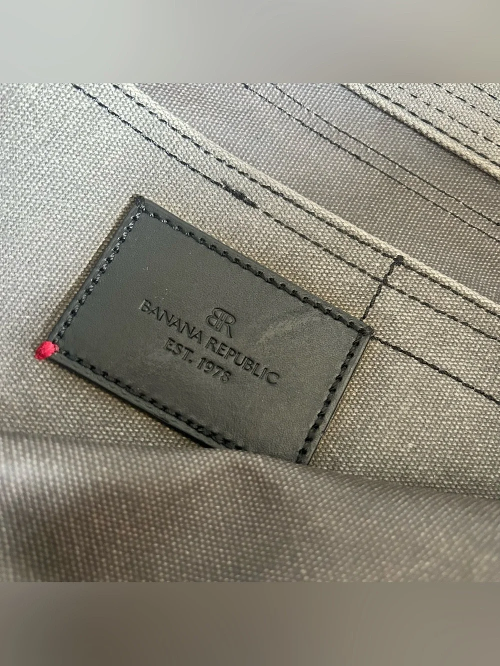 Banana Republic Vintage Style Messenger Bag Tote